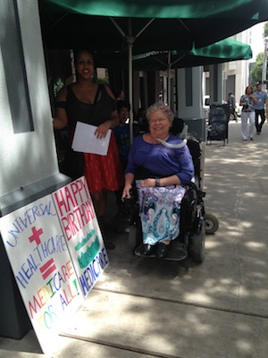 Medicare 48th Houston 7-30-13 Leeyah Rassu and Peg Nosek